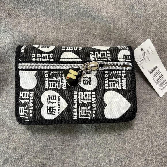 New Harajuku Lovers Y2K Cha-Ching Logo Heart Wallet - Picture 5 of 5
